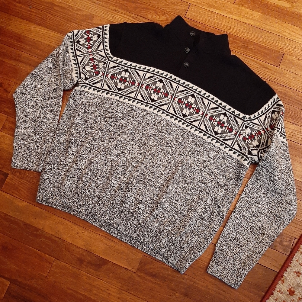 Chaps Nordic sweater - Picture 1 of 6